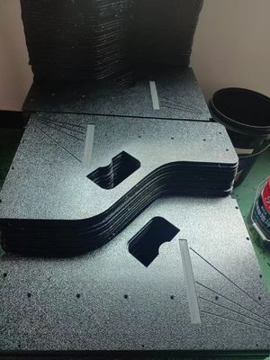 دقة شعار مخصص سمك CNC معالجة قطع البلاستيك خدمة معالجة CNC