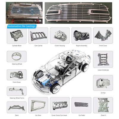 صب الألومنيوم ذو الدقة العالية مع برنامج تصميم Pro / E أو UG و 200000-1000000 لقطة حياة القالب
