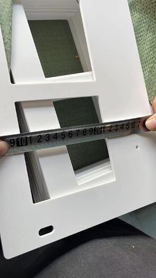 خدمة قطع لوحة بلاستيكية / صفيحة ABS / أكريليك / PP / PET / HDPE لمعالجة متطلبات العملاء